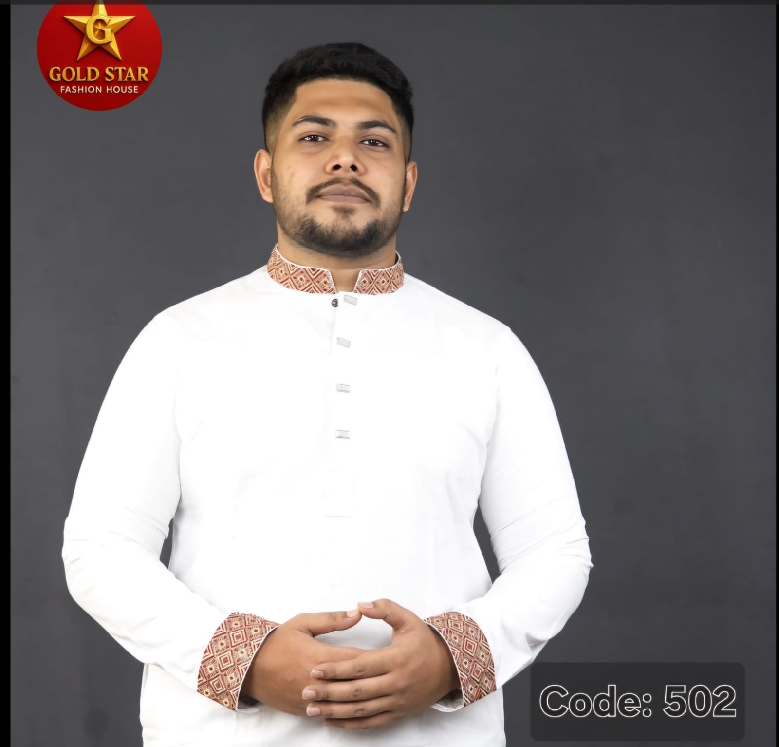 Embroidery Men's Panjabi